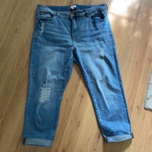MOLLY&ISADORA Acela Destructed Boyfriend Jean